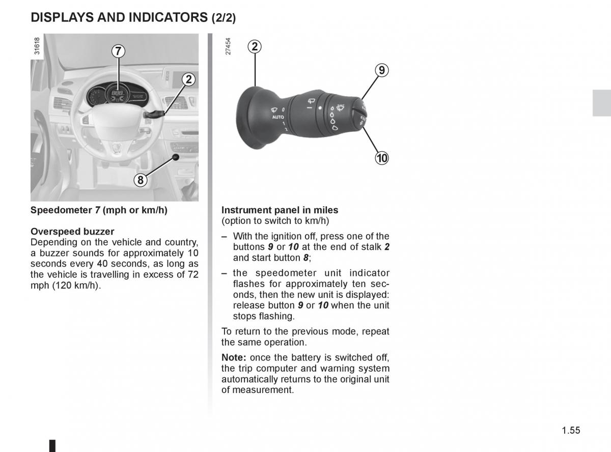 Renault Megane III 3 RS owners manual / page 61