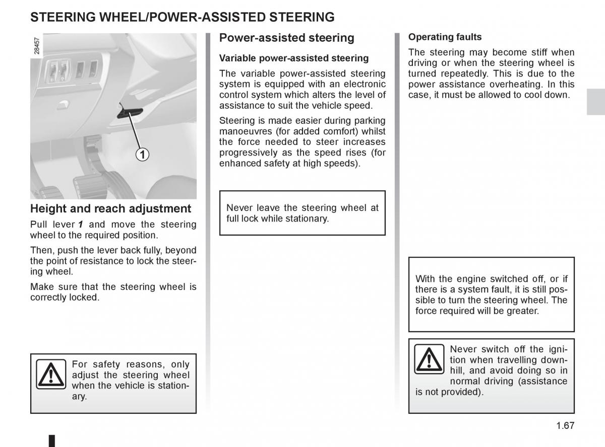 Renault Megane III 3 RS owners manual / page 73