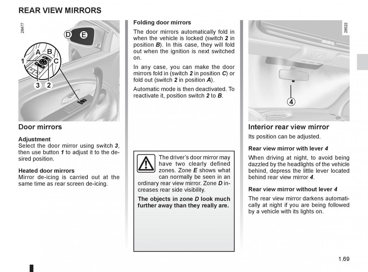 Renault Megane III 3 RS owners manual / page 75