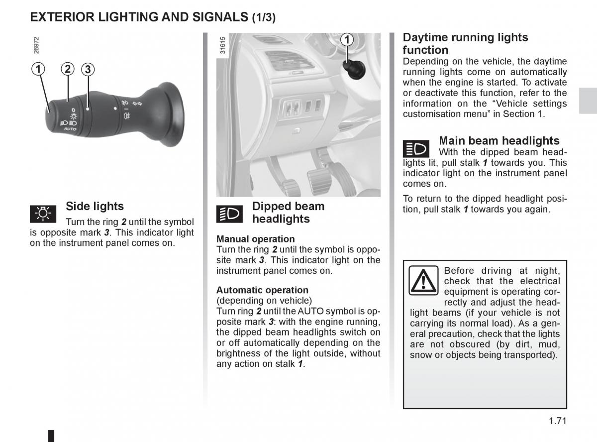 Renault Megane III 3 RS owners manual / page 77