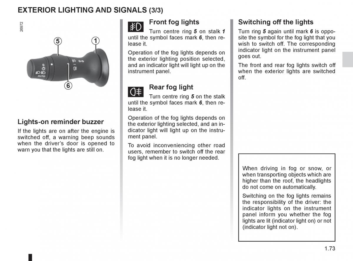 Renault Megane III 3 RS owners manual / page 79