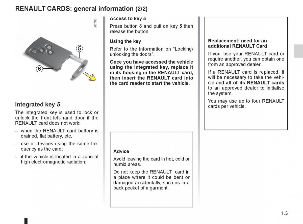 Renault Megane III 3 RS owners manual / page 9