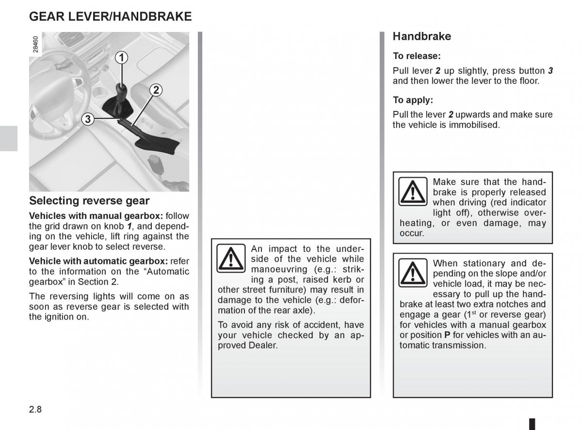 Renault Megane III 3 RS owners manual / page 94