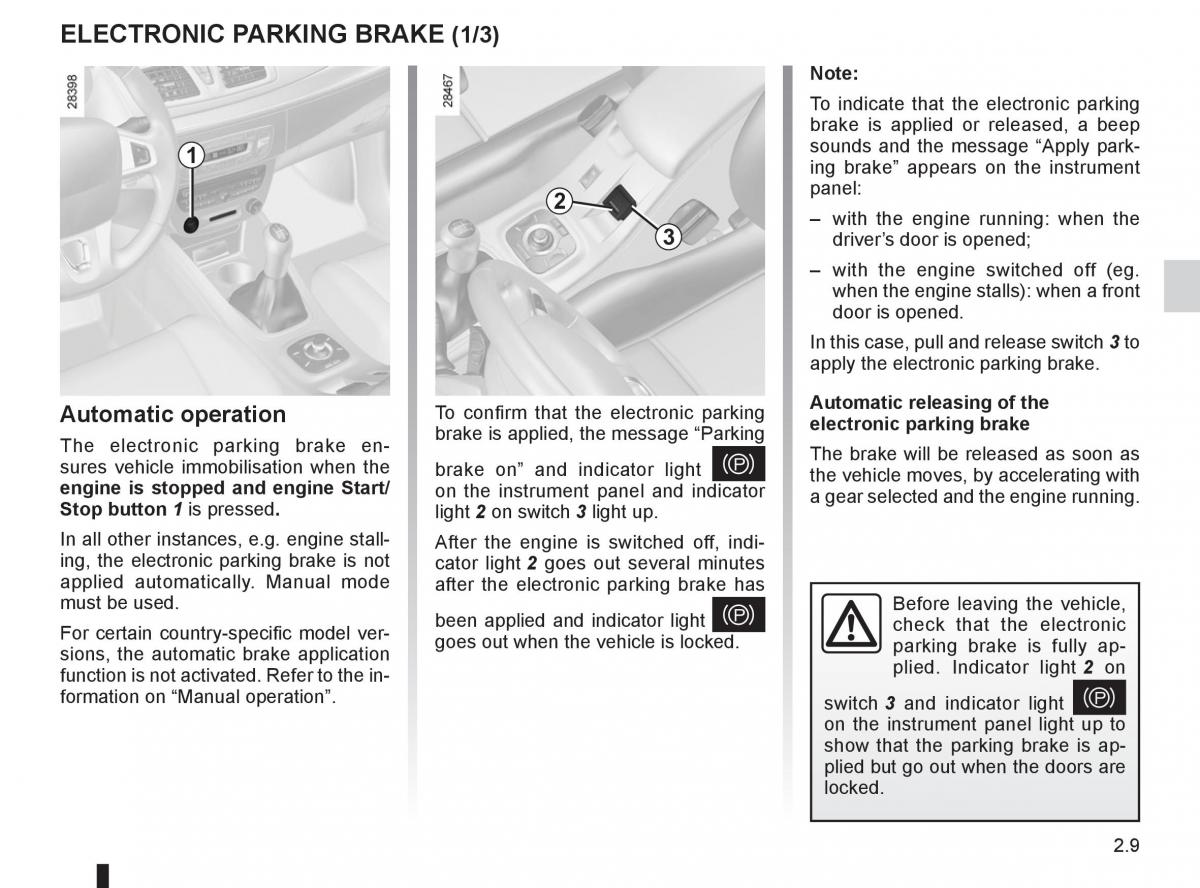 Renault Megane III 3 RS owners manual / page 95