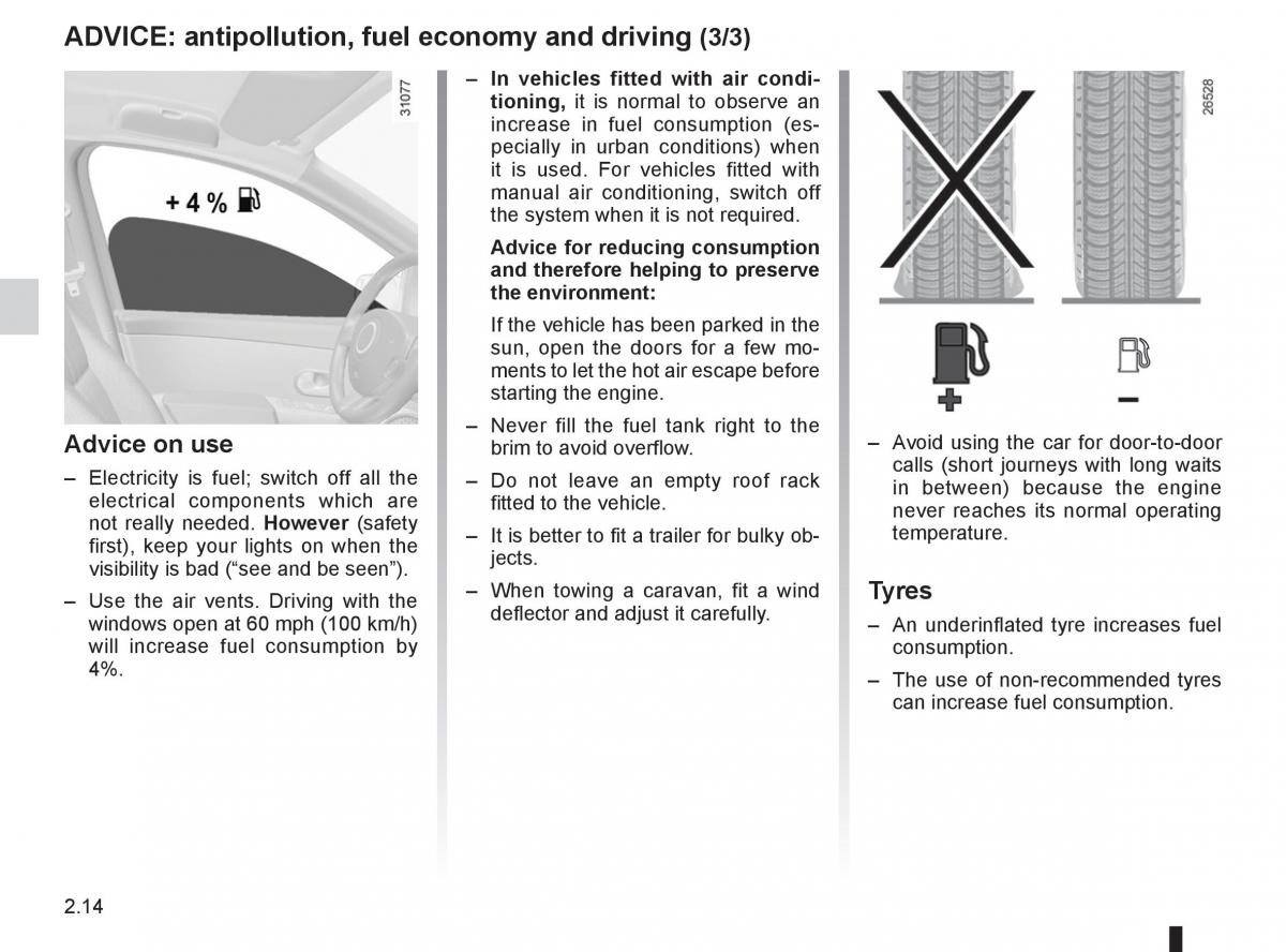 Renault Megane III 3 RS owners manual / page 100