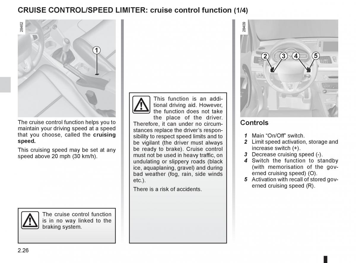 Renault Megane III 3 RS owners manual / page 112