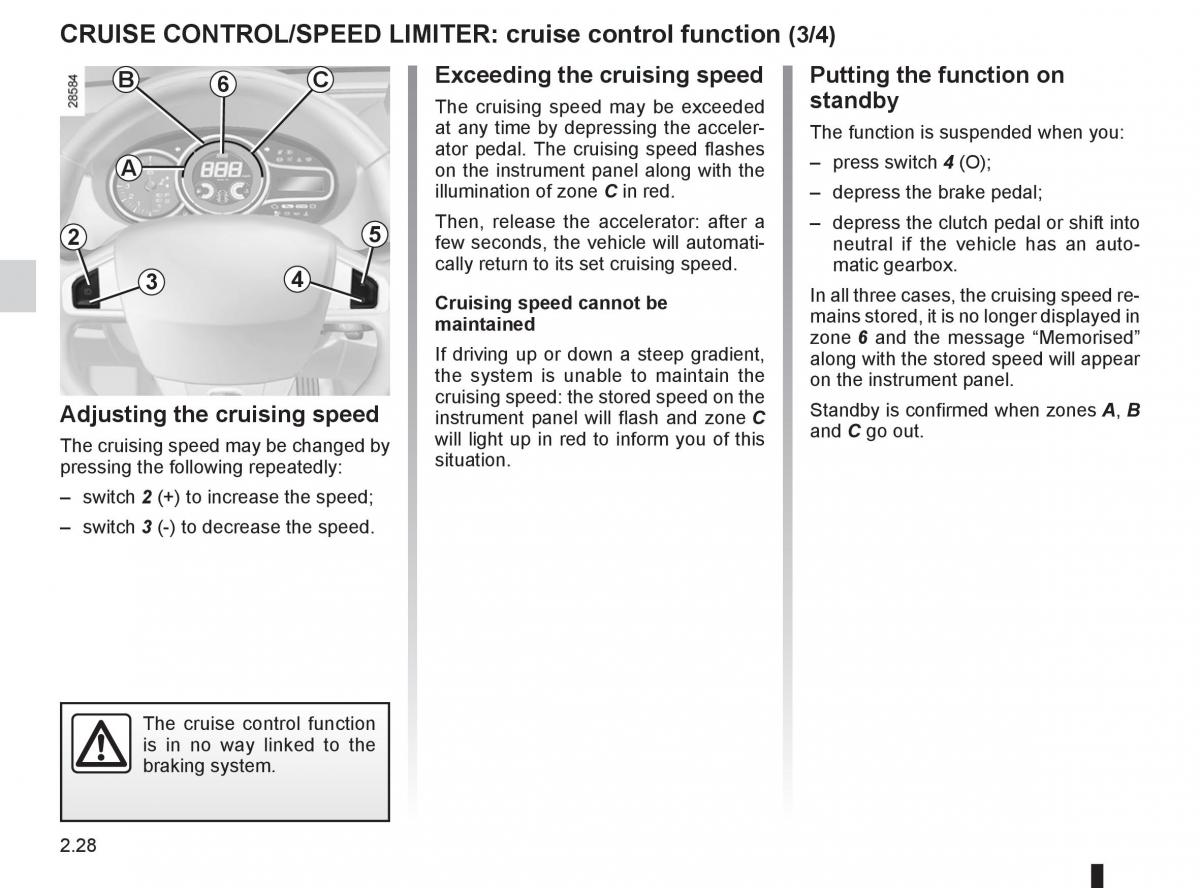 Renault Megane III 3 RS owners manual / page 114