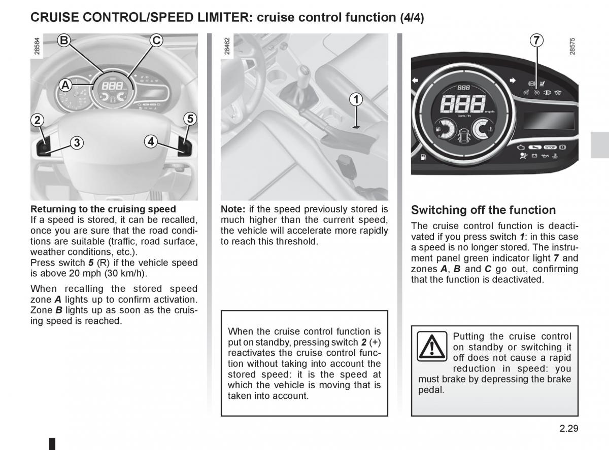 Renault Megane III 3 RS owners manual / page 115