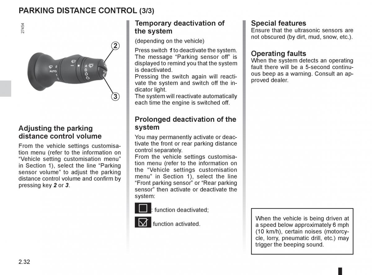 Renault Megane III 3 RS owners manual / page 118