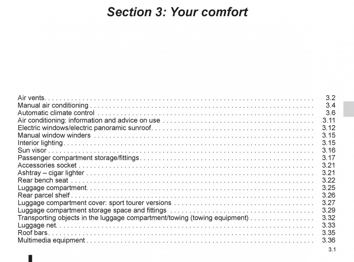 Renault Megane III 3 RS owners manual / page 123