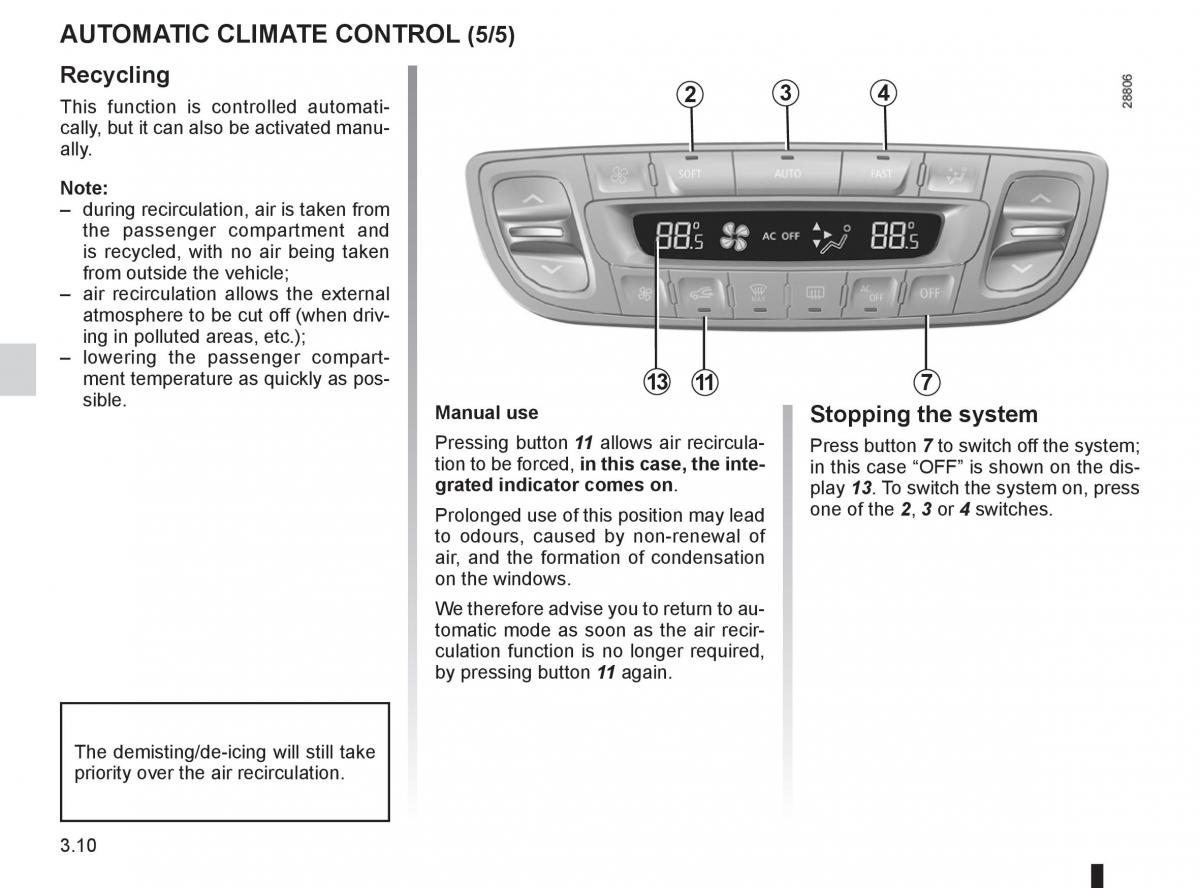 Renault Megane III 3 RS owners manual / page 132