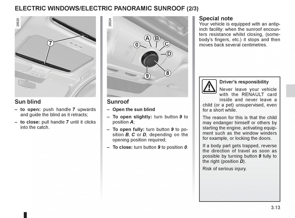 Renault Megane III 3 RS owners manual / page 135