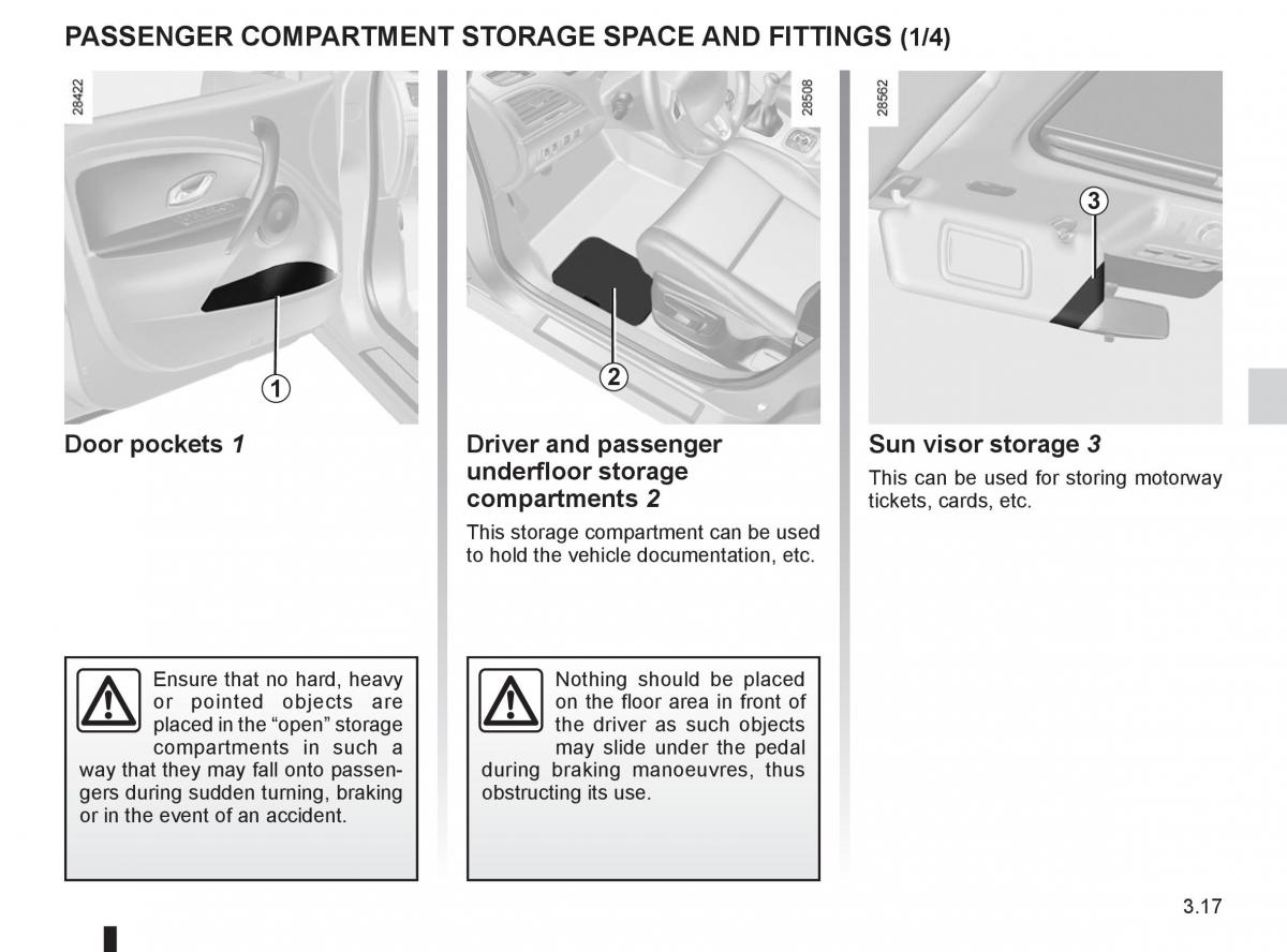 Renault Megane III 3 RS owners manual / page 139