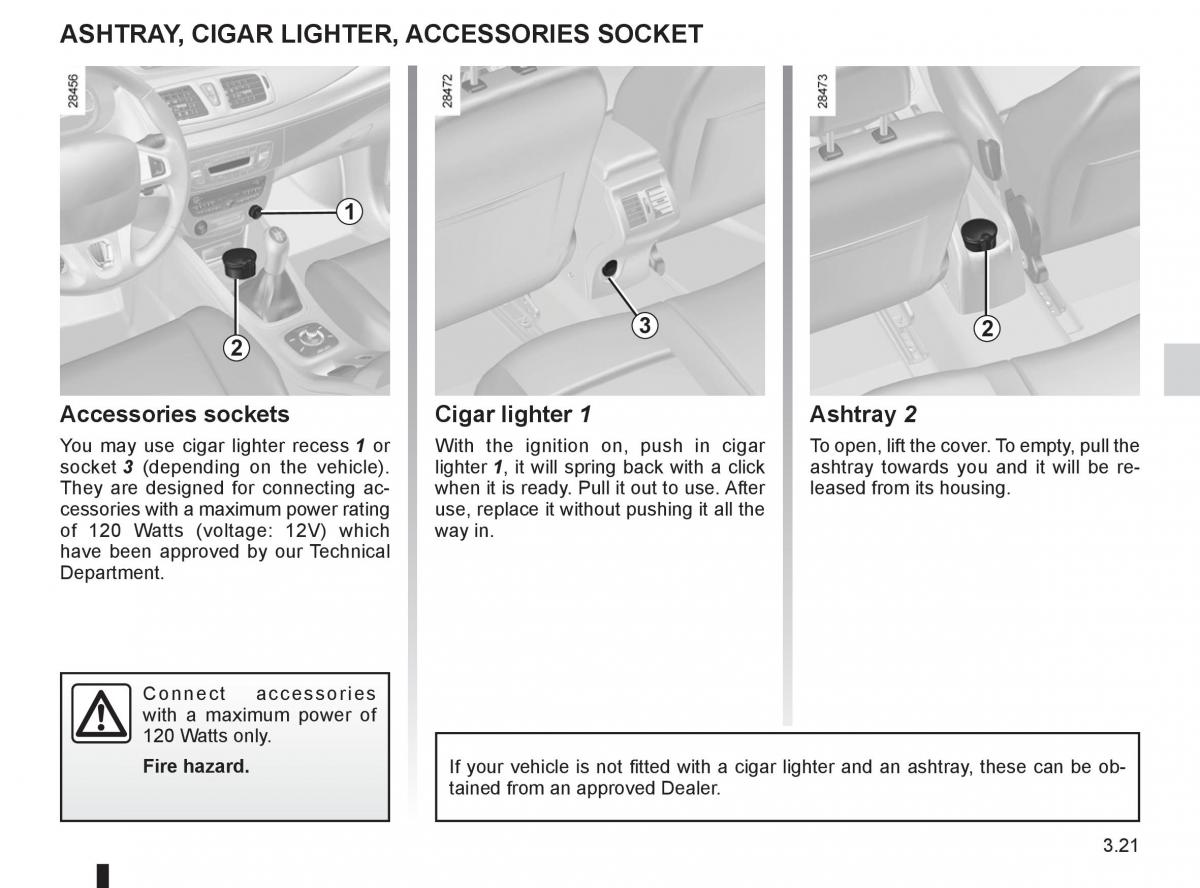 Renault Megane III 3 RS owners manual / page 143