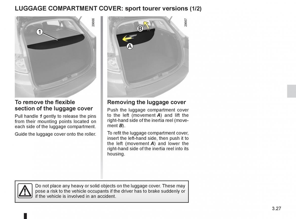 Renault Megane III 3 RS owners manual / page 149