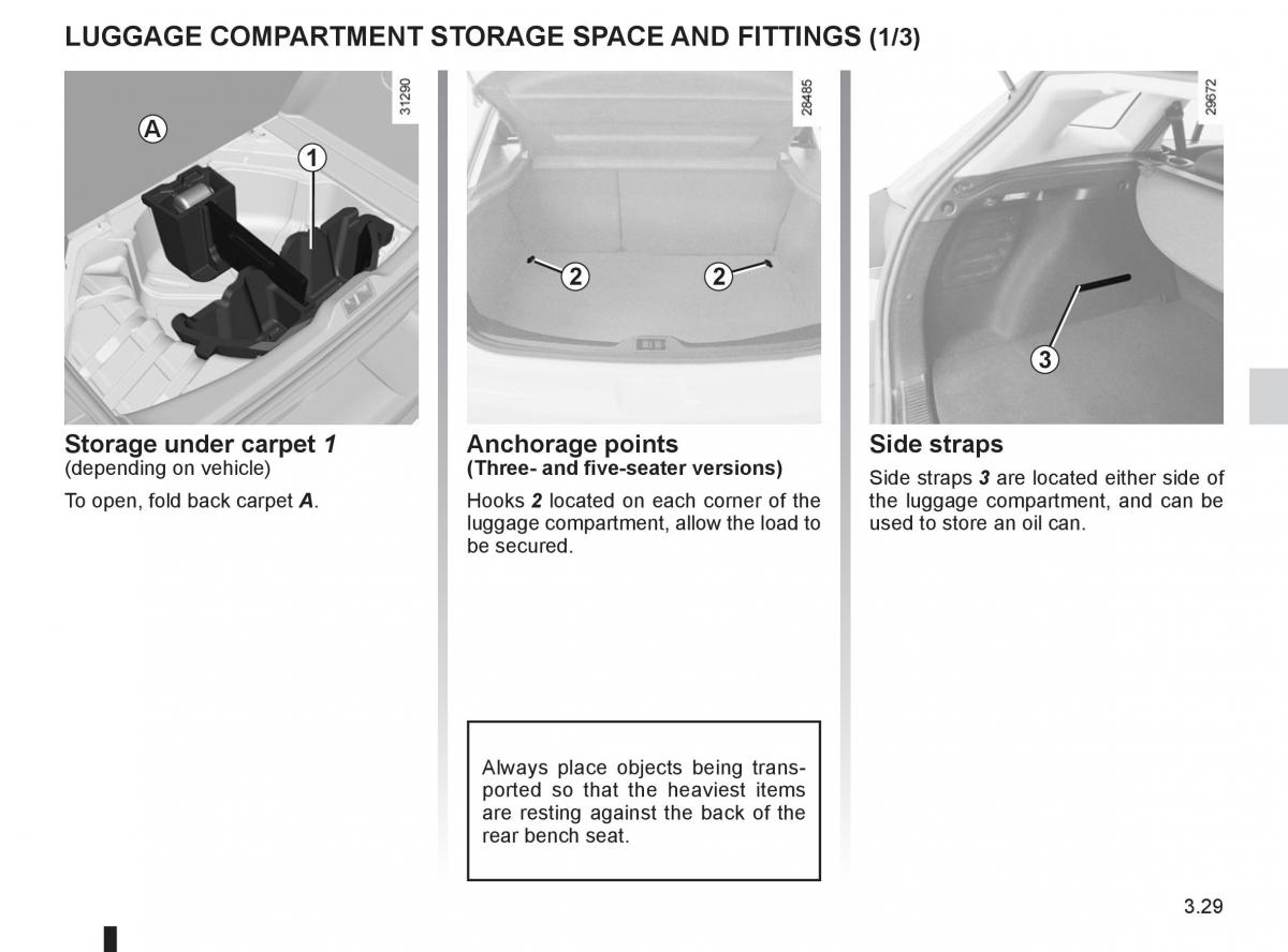 Renault Megane III 3 RS owners manual / page 151