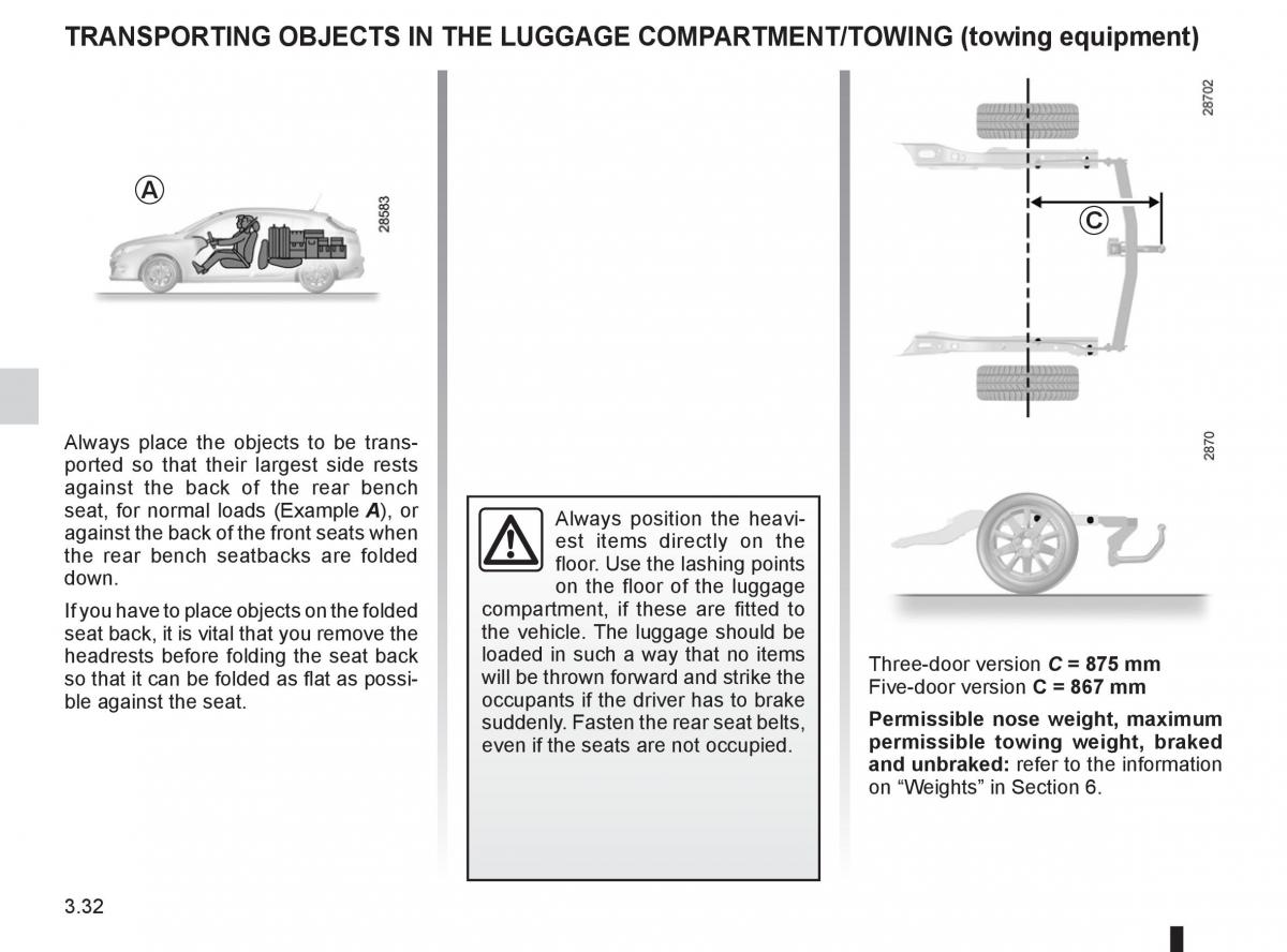 Renault Megane III 3 RS owners manual / page 154