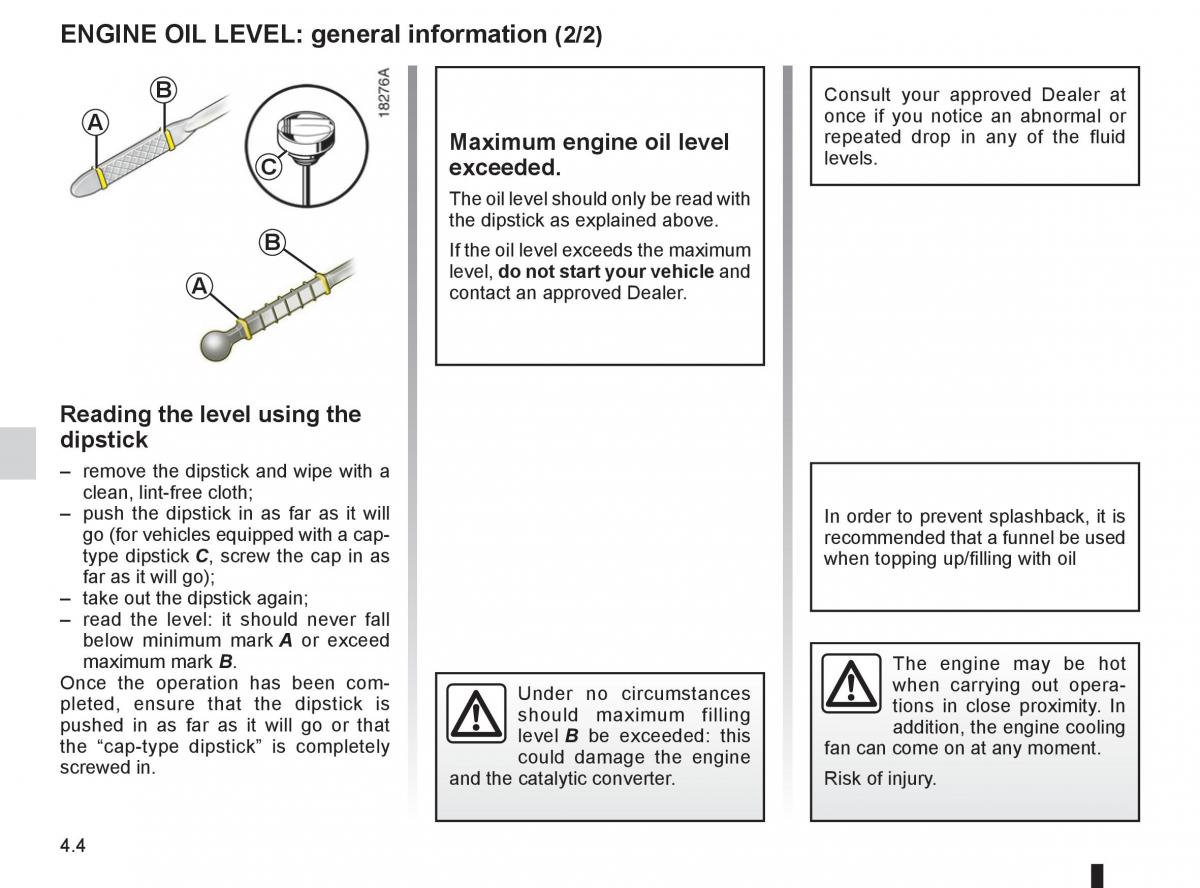 Renault Megane III 3 RS owners manual / page 162