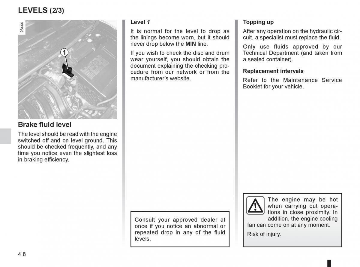 Renault Megane III 3 RS owners manual / page 166