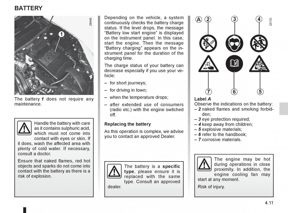 Renault Megane III 3 RS owners manual / page 169