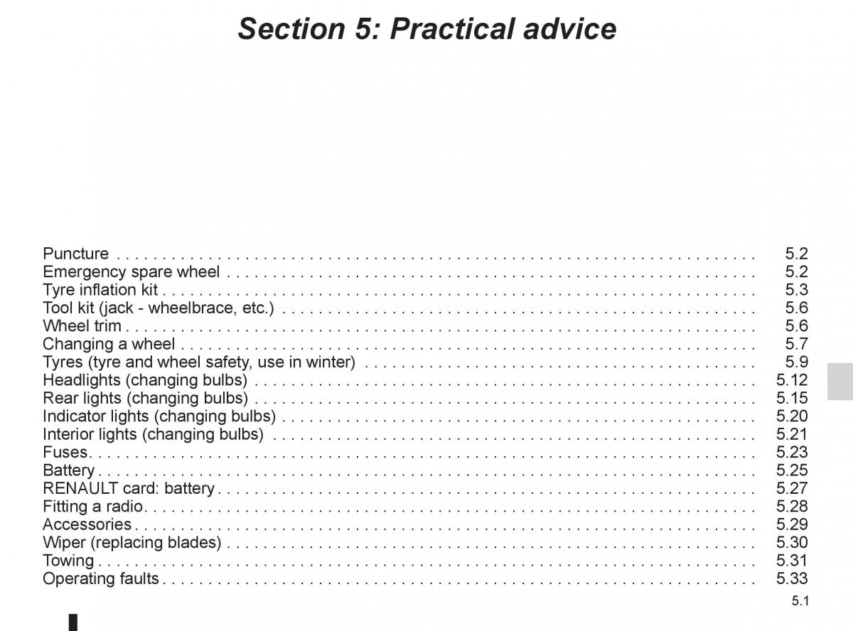 Renault Megane III 3 RS owners manual / page 173