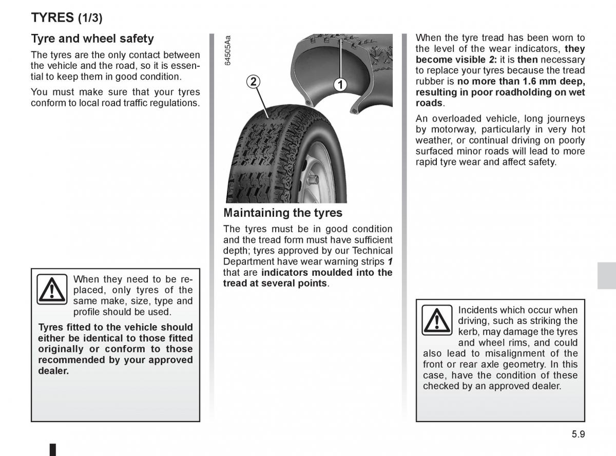 Renault Megane III 3 RS owners manual / page 181