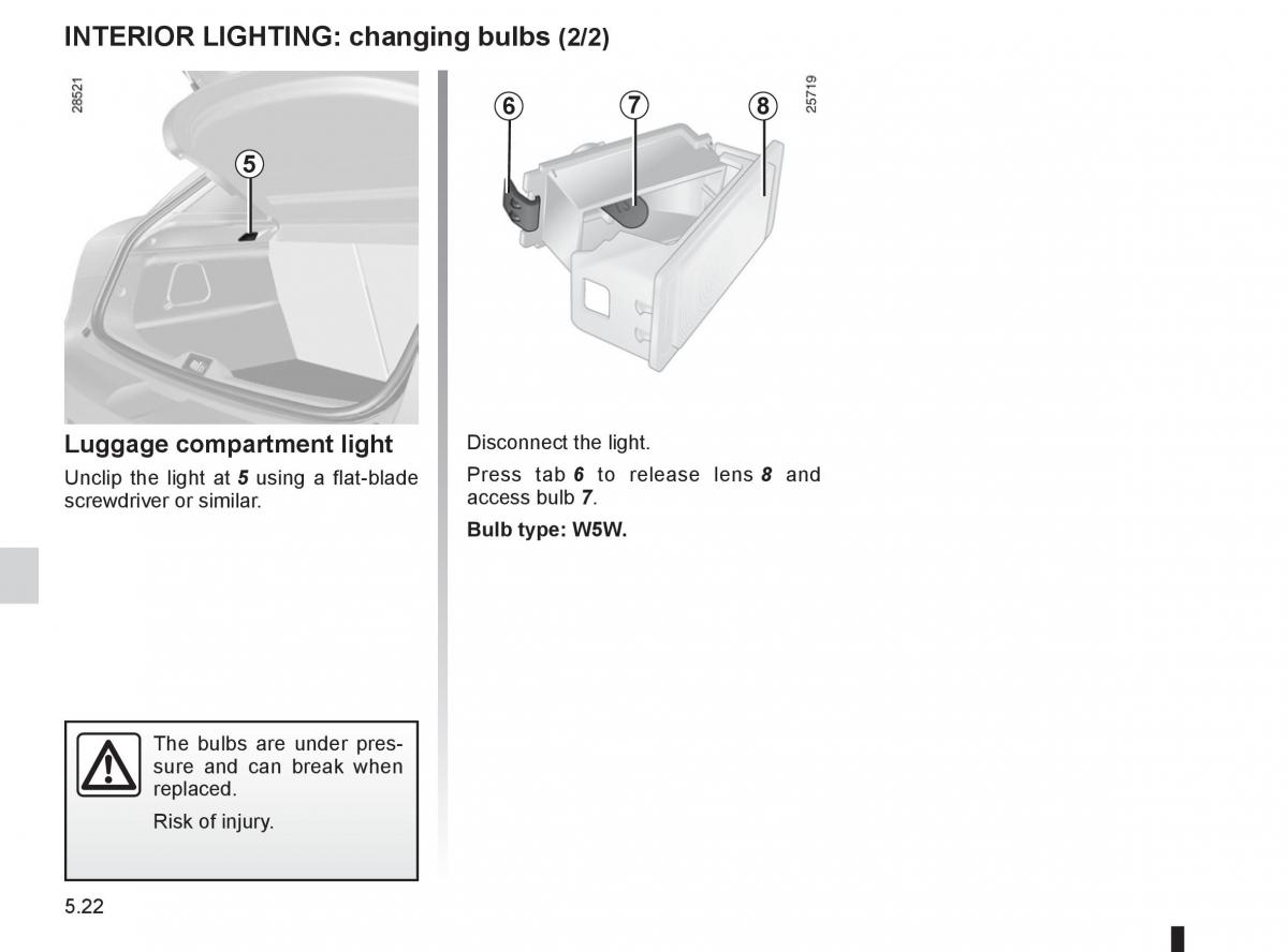 Renault Megane III 3 RS owners manual / page 194