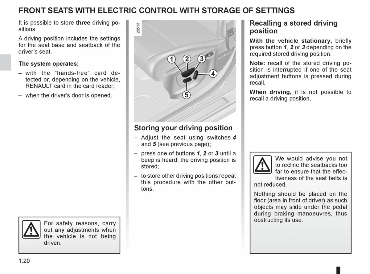 Renault Megane III 3 RS owners manual / page 26