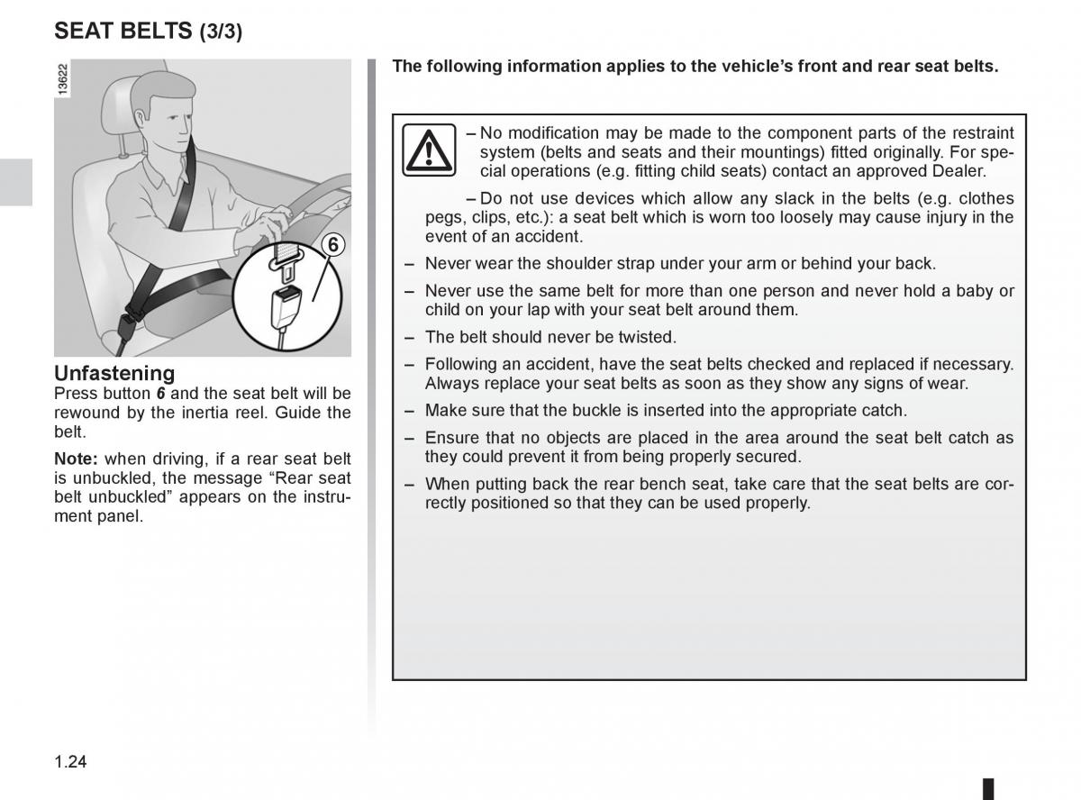 Renault Megane III 3 RS owners manual / page 30