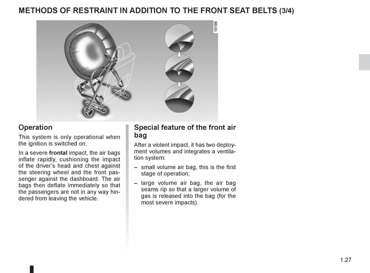 Renault Megane III 3 RS owners manual / page 33