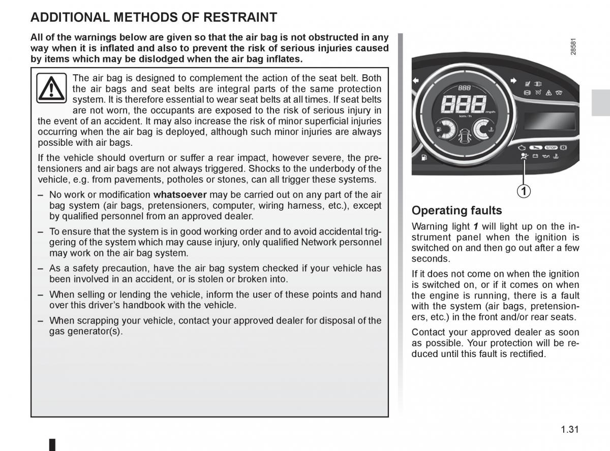 Renault Megane III 3 RS owners manual / page 37