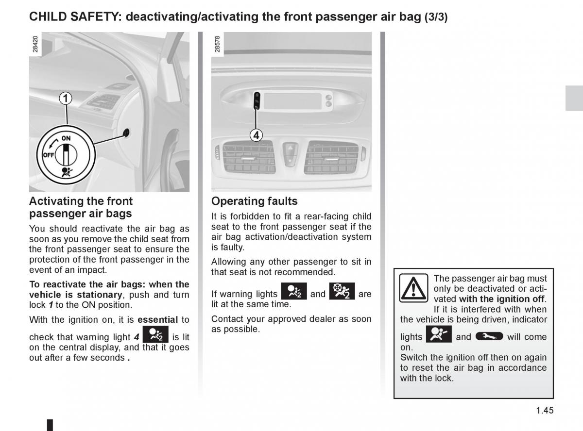 Renault Megane III 3 RS owners manual / page 51