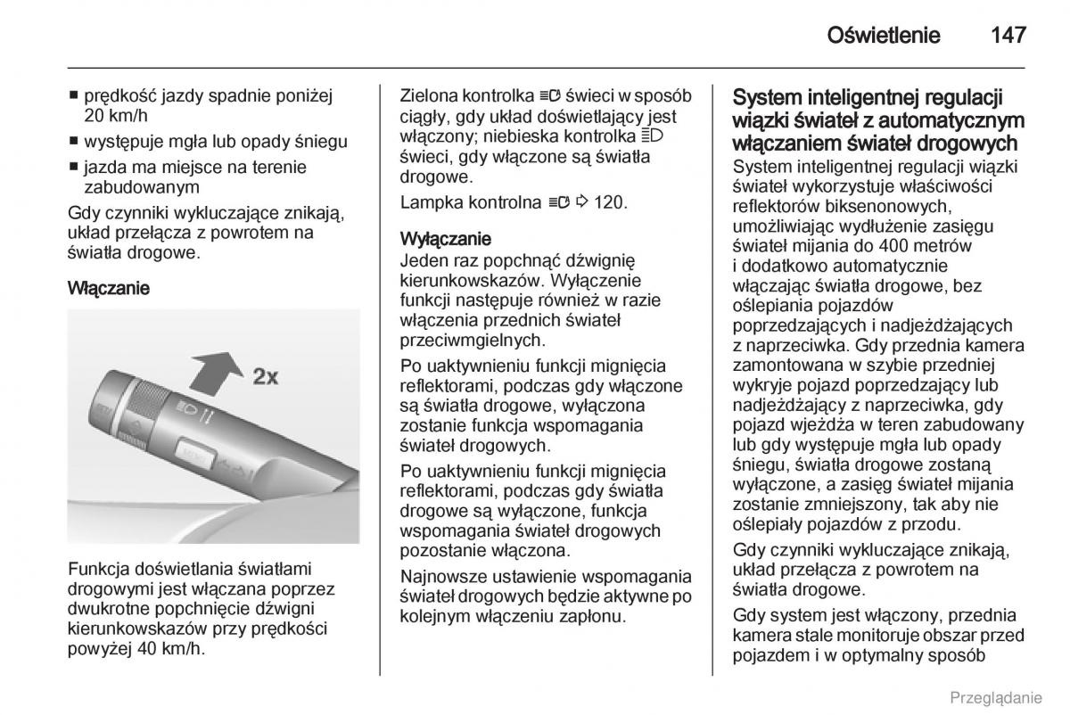 Opel Zafira C Tourer instrukcja obslugi / page 148