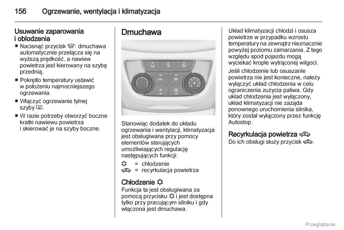 Opel Zafira C Tourer instrukcja obslugi / page 157