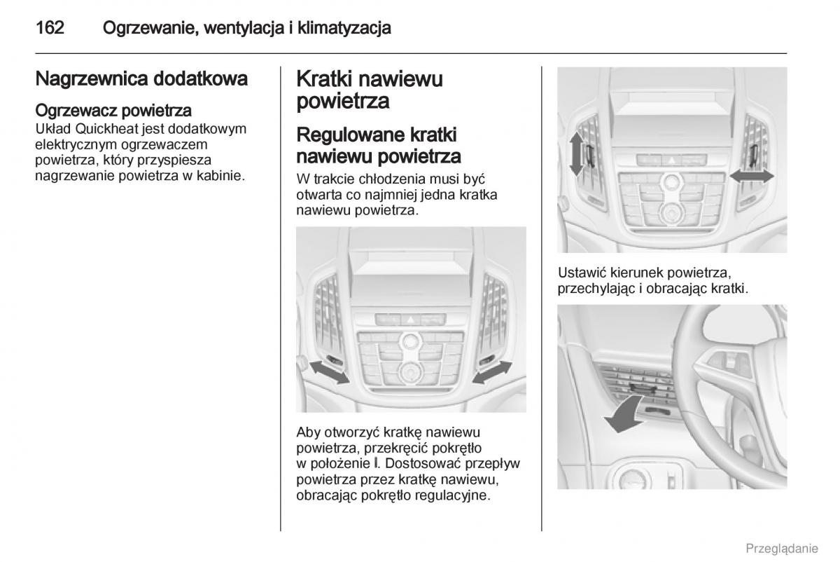 Opel Zafira C Tourer instrukcja obslugi / page 163