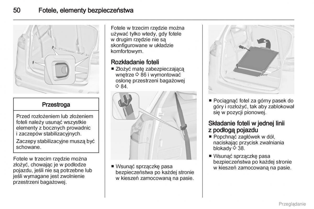 Opel Zafira C Tourer instrukcja obslugi / page 51