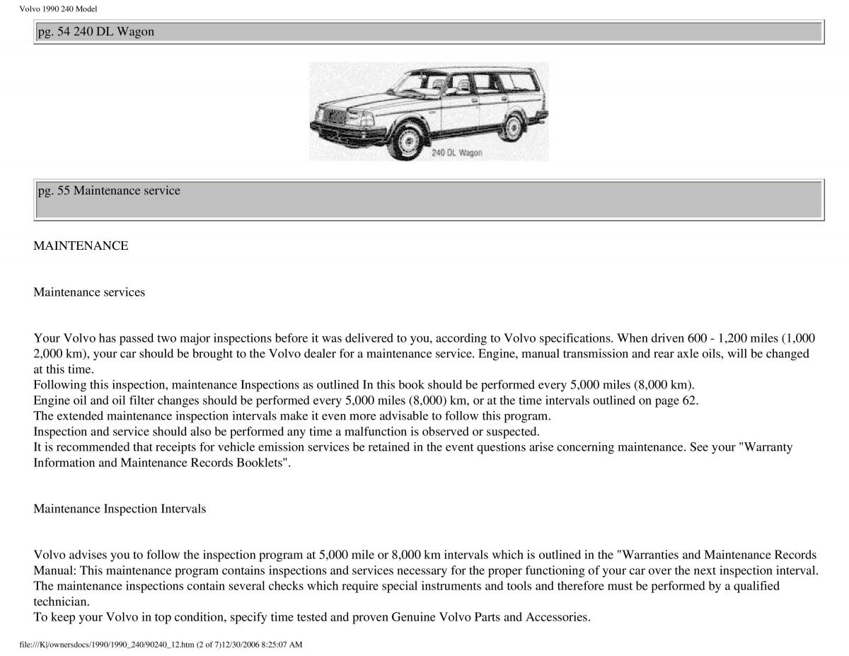 manual  Volvo 240 owners manual / page 71