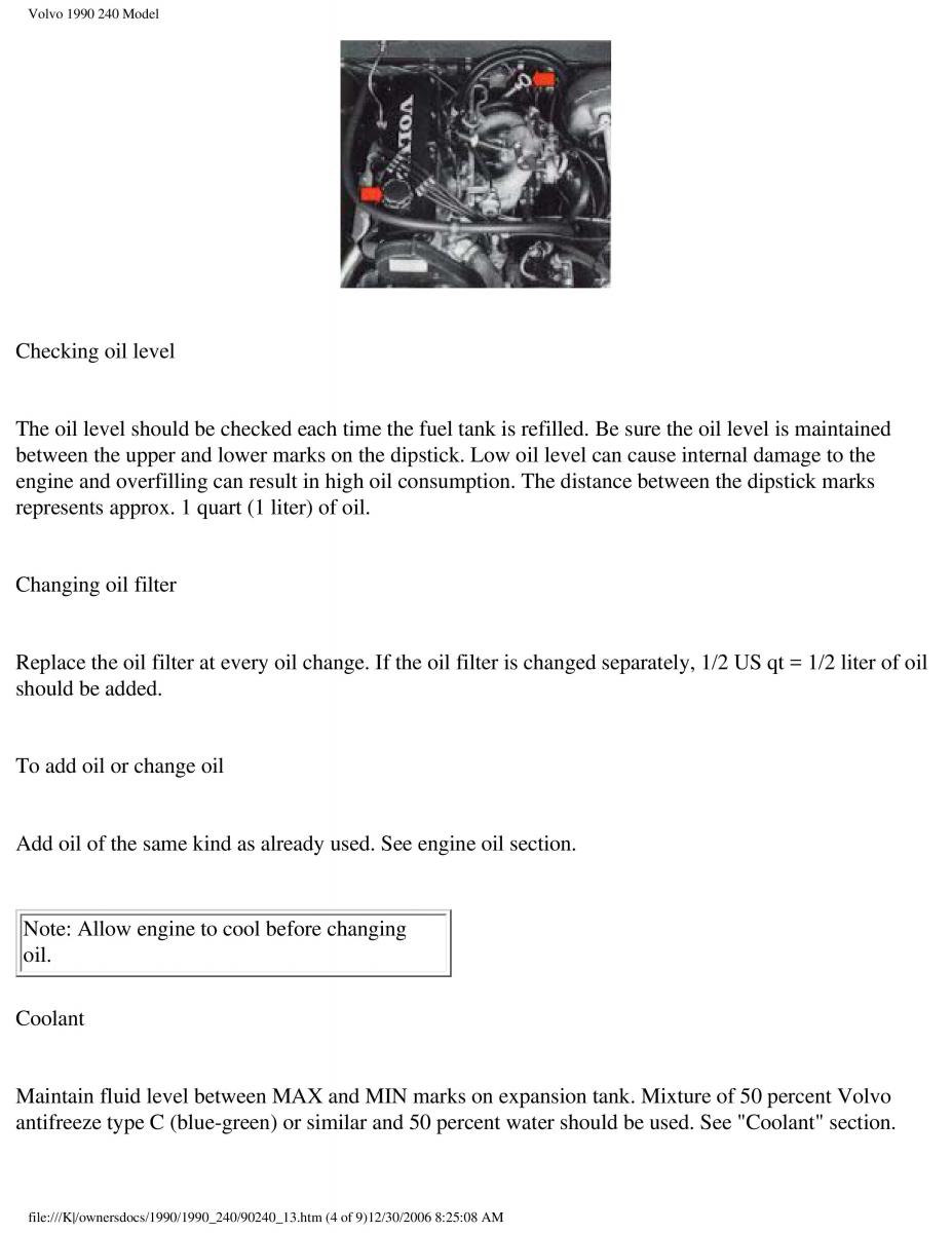 manual  Volvo 240 owners manual / page 80