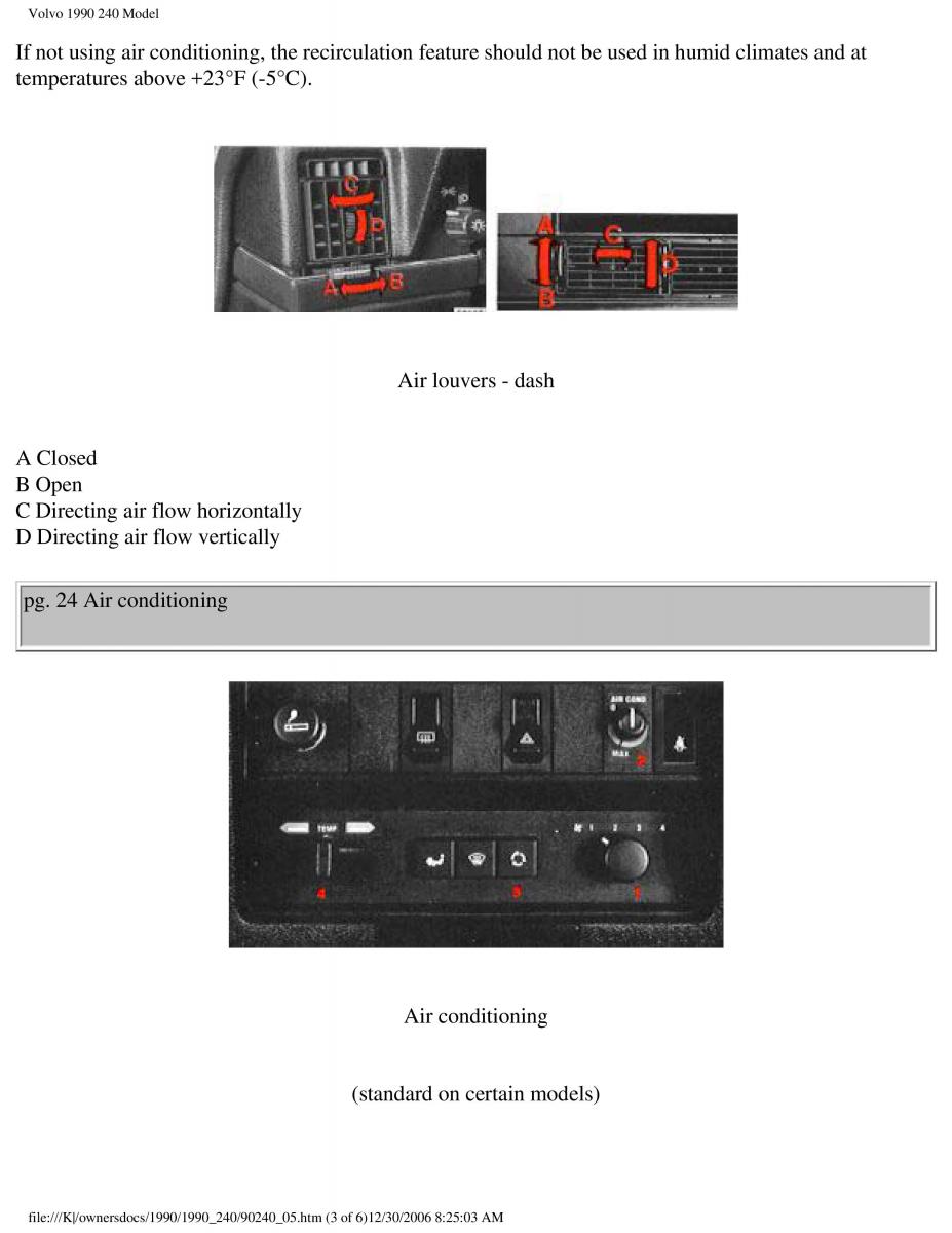 manual  Volvo 240 owners manual / page 28