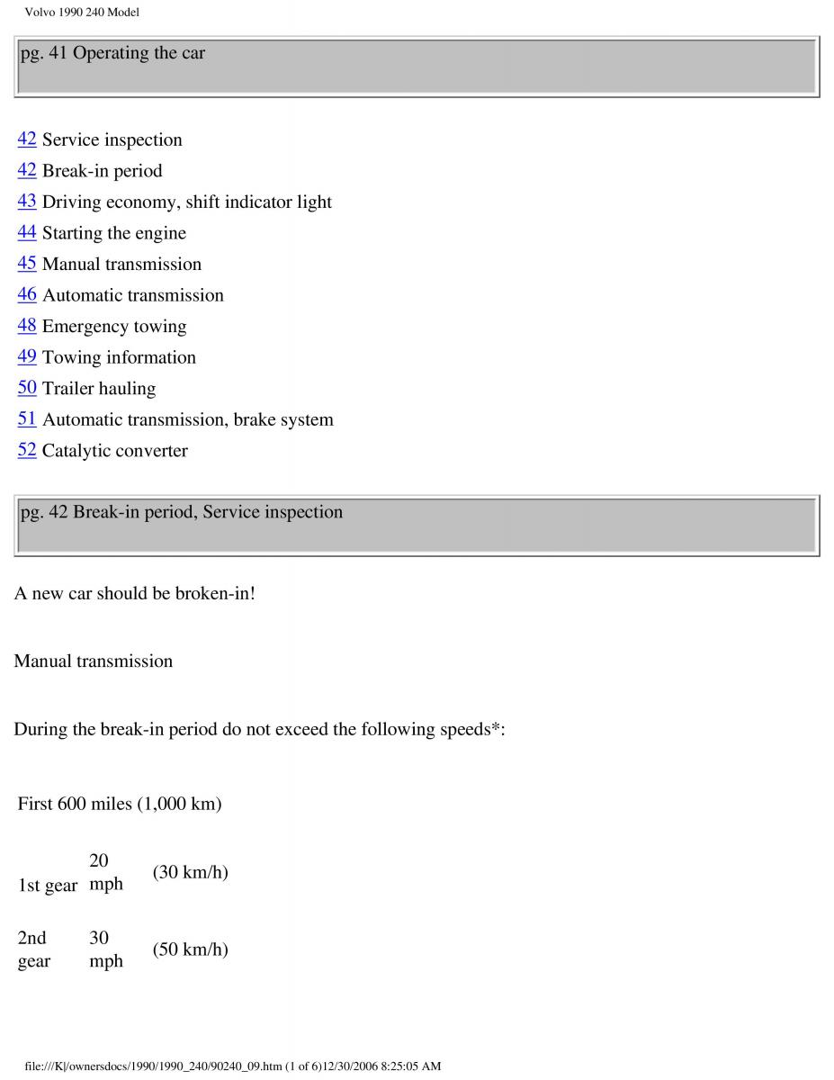 manual  Volvo 240 owners manual / page 51