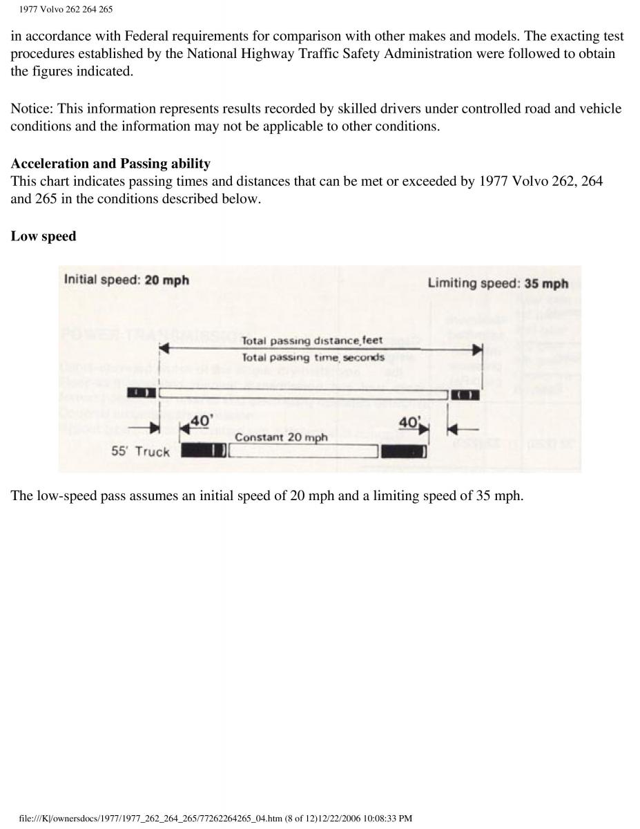 Volvo 262 264 265 owners manual / page 93