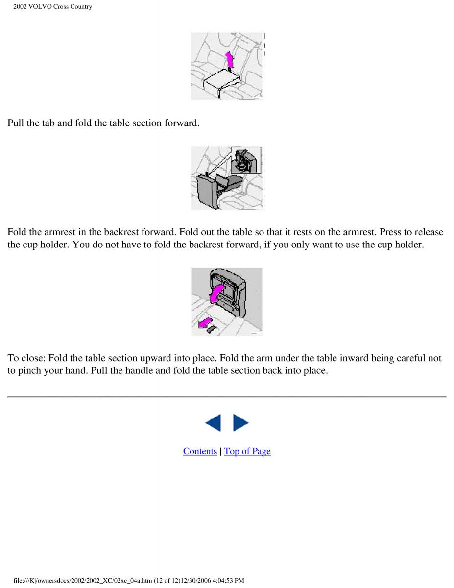 Volvo XC70 Cross Country owners manual / page 90