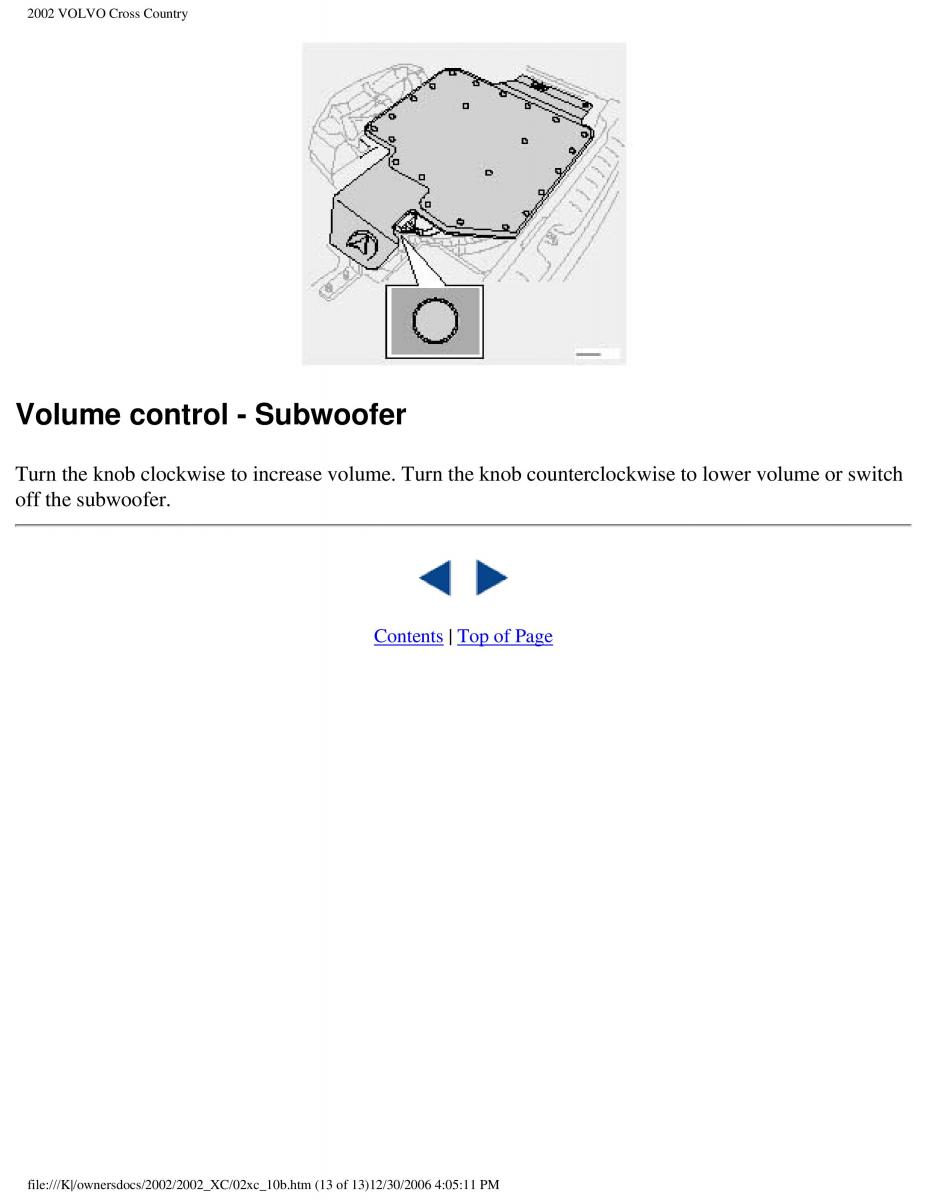 Volvo XC70 Cross Country owners manual / page 235