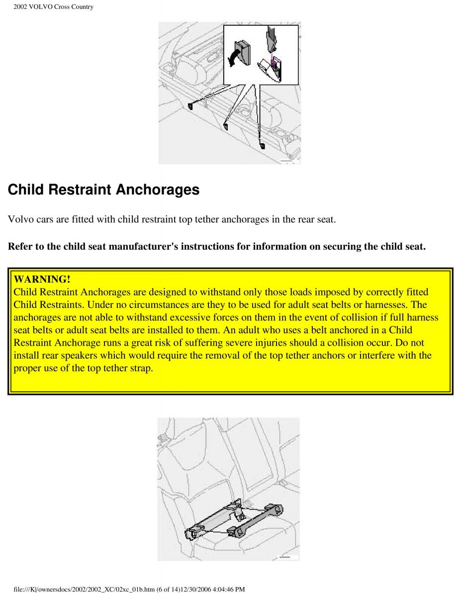 Volvo XC70 Cross Country owners manual / page 27