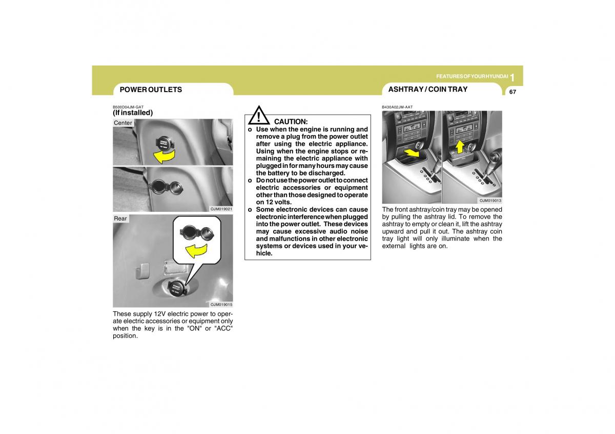 Hyundai Tucson I 1 owners manual / page 78