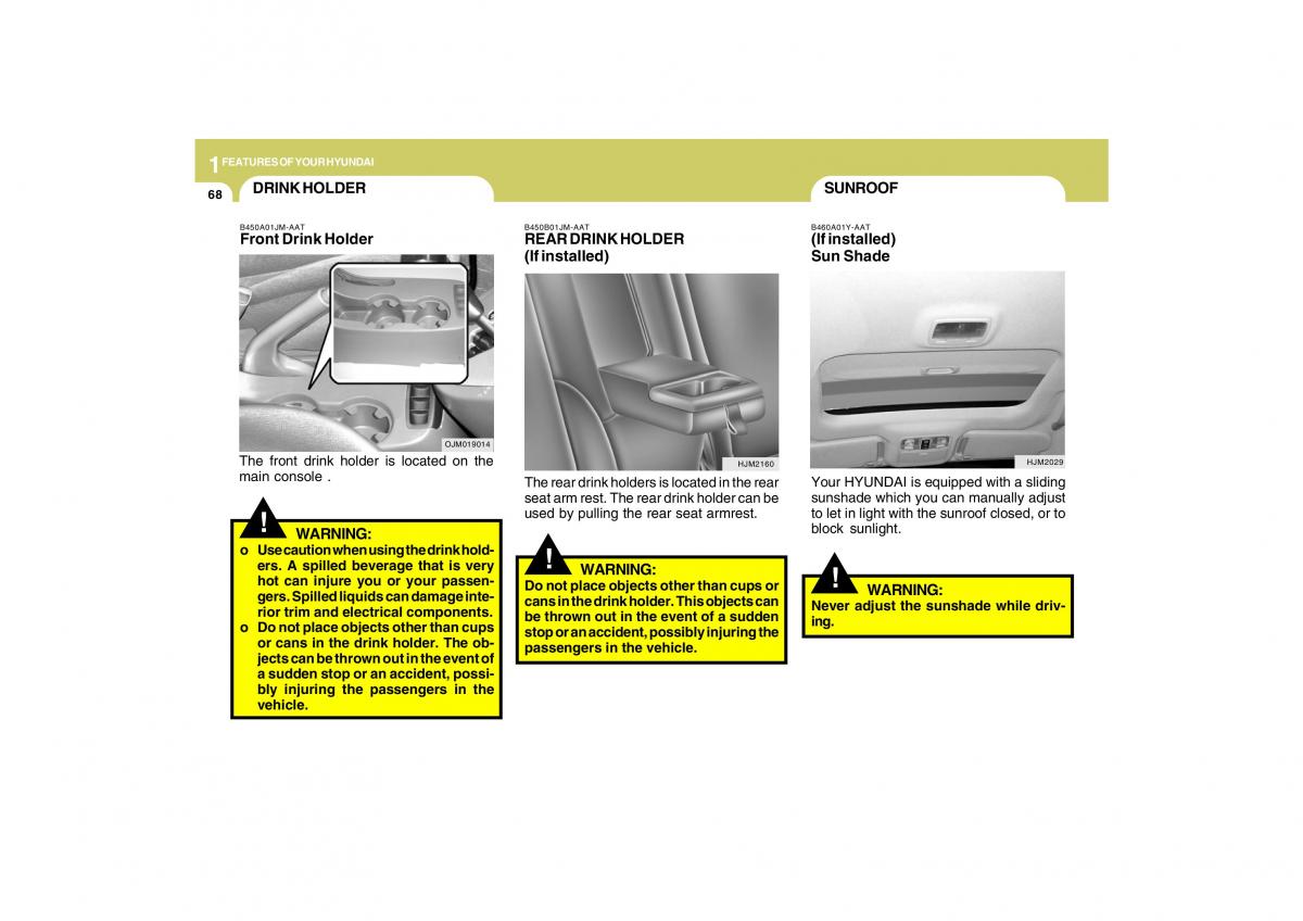 Hyundai Tucson I 1 owners manual / page 79