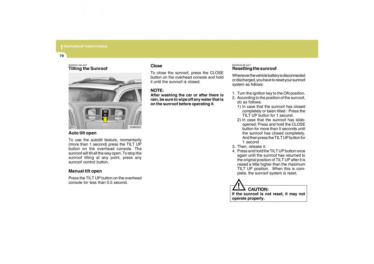 Hyundai Tucson I 1 owners manual / page 81