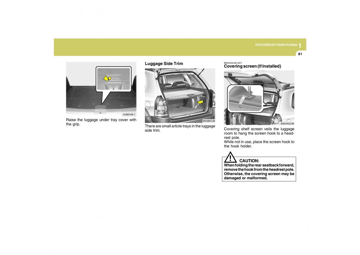 Hyundai Tucson I 1 owners manual / page 92