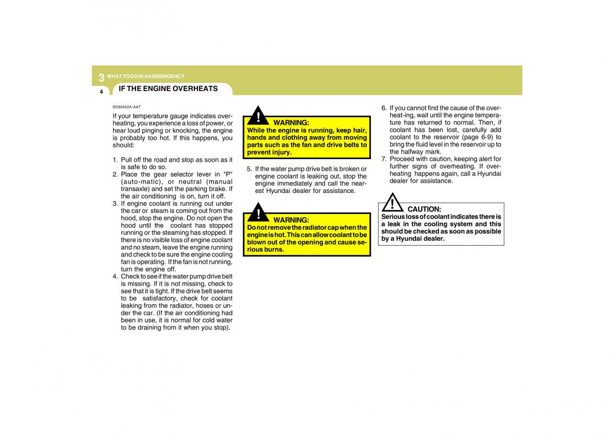 Hyundai Tucson I 1 owners manual / page 173