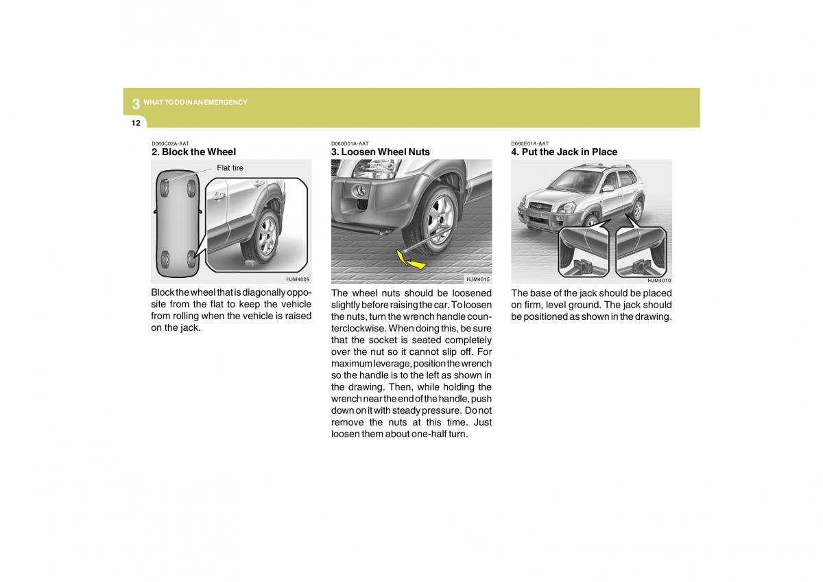 Hyundai Tucson I 1 owners manual / page 181